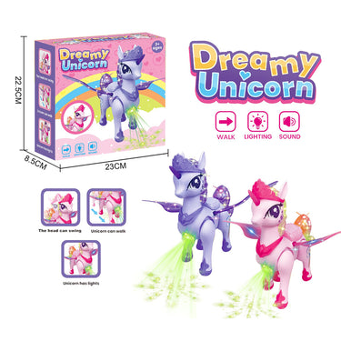 DREAMY UNICORN WITH LIGHTS AND SOUND